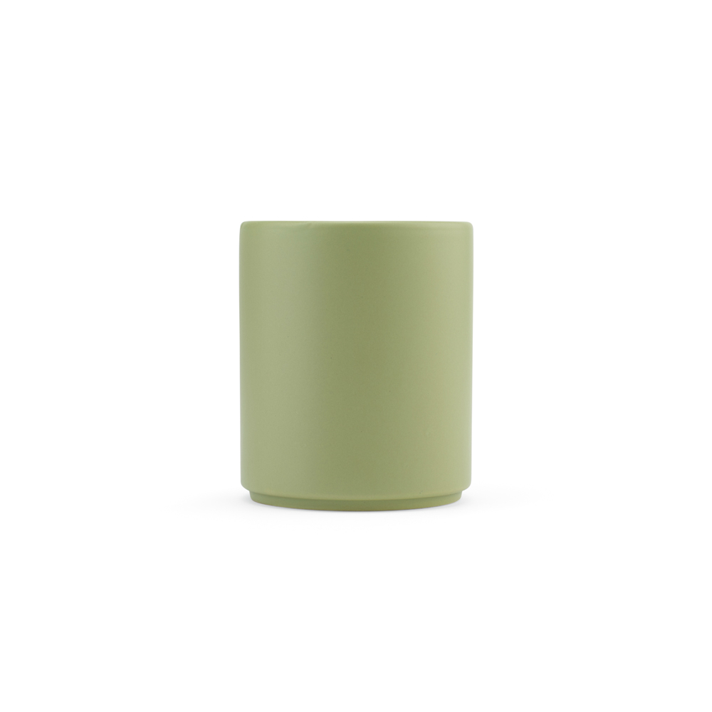 Mug sans anse en céramique personnalisé 240ml Tiber 250 Vert Mate